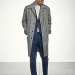 CARUSO Aida Single-breasted Wool Blazer in Navy | CLOSET Singapore
