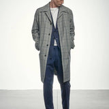 CARUSO Aida Single-breasted Wool Blazer in Navy | CLOSET Singapore