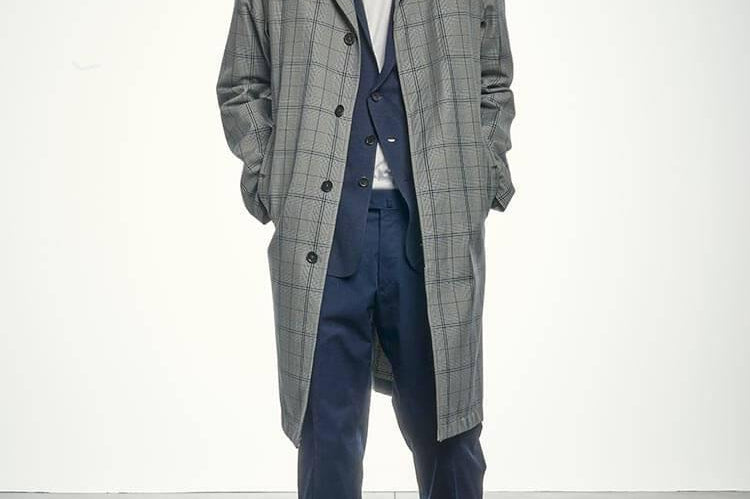CARUSO Aida Single-breasted Wool Blazer in Navy | CLOSET Singapore
