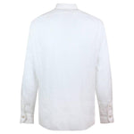 FINAMORE 1925 Tokyo Slim Fit Linen Shirt in White | CLOSET Singapore